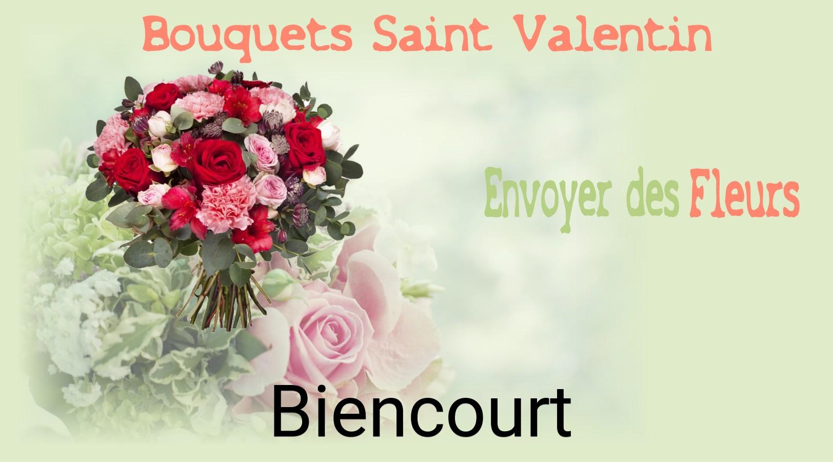Roses de Saint-Valentin livrées à Biencourt